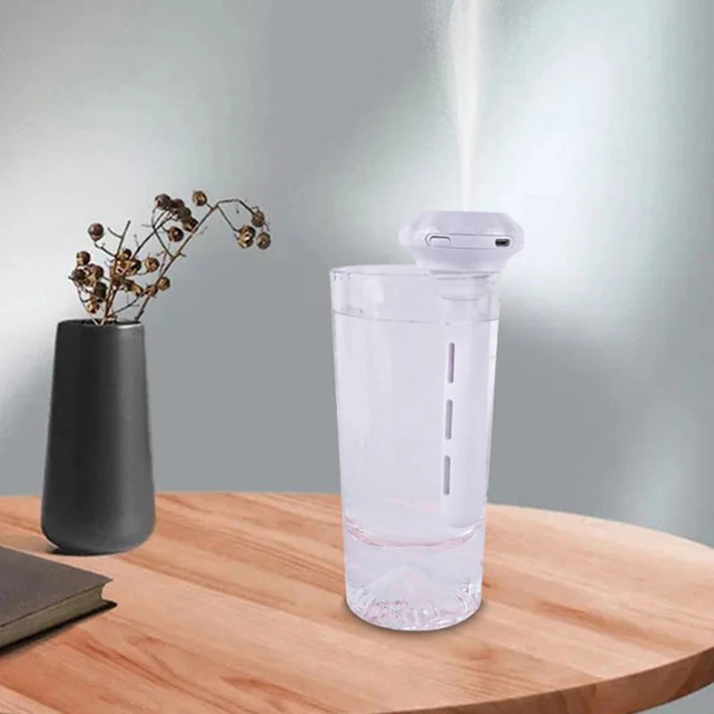 Mistwood™ on an office desk — improving air quality and focus during the workday